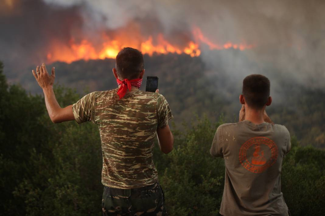Meriç Bölgesi'nde yanan ormanlık alanda ceset bulundu - Resim: 22